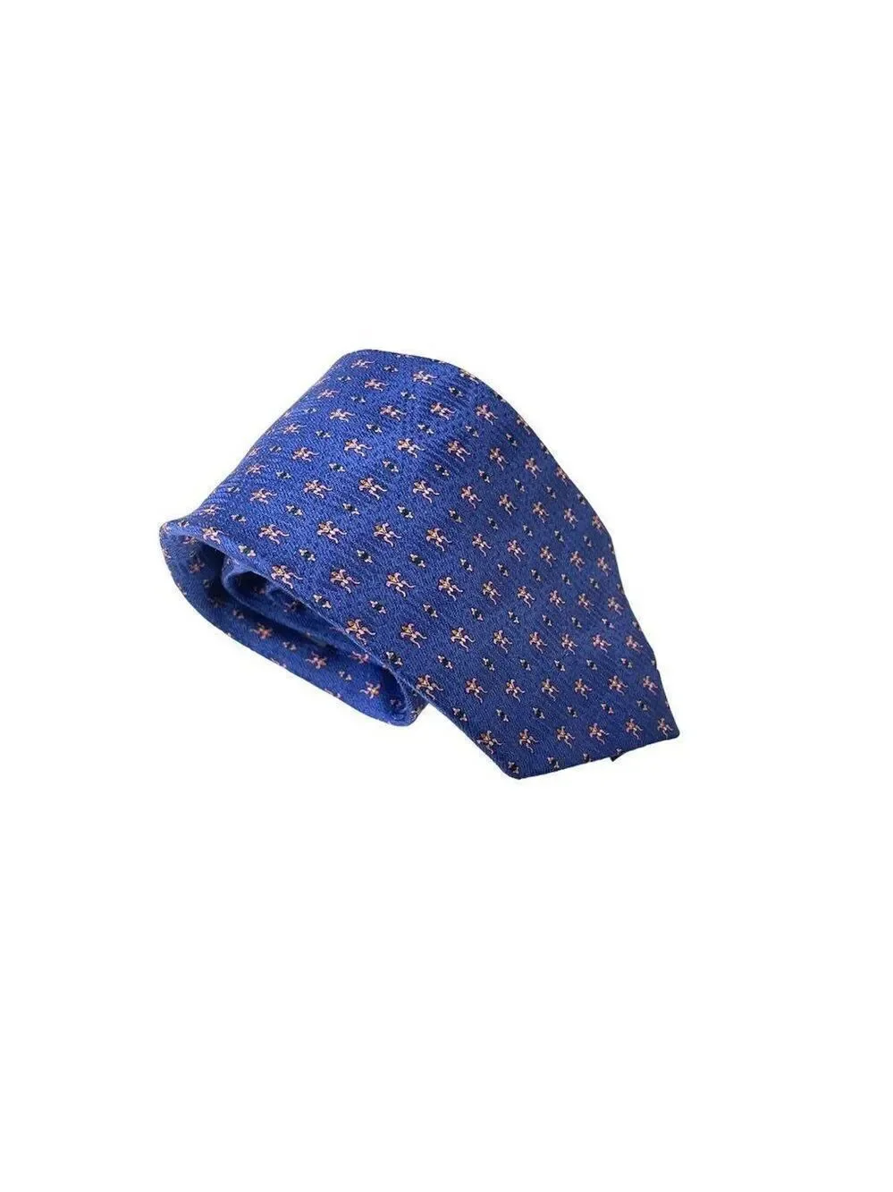Daniel De Fasson Blue Silk Bodybuilder Necktie